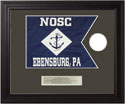  Navy Framed Guidon (Small) Style #3
